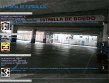 Tablet Screenshot of elportaldelfutbolgay.blogspot.com