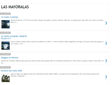 Tablet Screenshot of lasmayoralas.blogspot.com