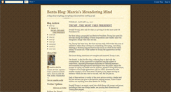 Desktop Screenshot of marciabanta.blogspot.com