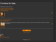Tablet Screenshot of carole-furniture4sale.blogspot.com