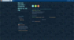 Desktop Screenshot of marcelocarvalhomania.blogspot.com