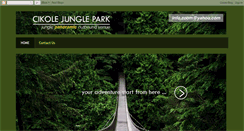 Desktop Screenshot of cikolejunglepark.blogspot.com