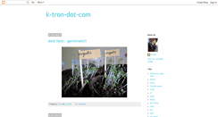 Desktop Screenshot of ktrondotcom.blogspot.com