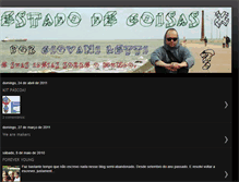 Tablet Screenshot of estadodecoisas.blogspot.com