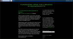 Desktop Screenshot of malibraryfundraisers.blogspot.com