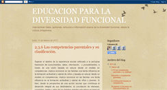 Desktop Screenshot of educacionespecialchiapas.blogspot.com