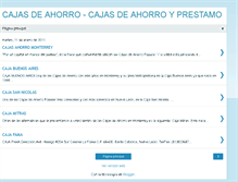 Tablet Screenshot of cajasahorro.blogspot.com