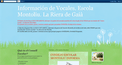 Desktop Screenshot of informacion-vocal-escola-montoliu.blogspot.com