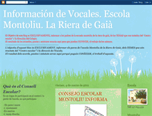 Tablet Screenshot of informacion-vocal-escola-montoliu.blogspot.com