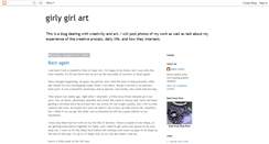 Desktop Screenshot of girlygirlart.blogspot.com