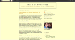 Desktop Screenshot of crashnnumbtoes.blogspot.com