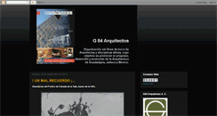 Desktop Screenshot of g84arquitectos.blogspot.com