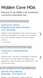Mobile Screenshot of hiddencovehoa.blogspot.com