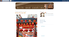 Desktop Screenshot of ilovemilkandcookies.blogspot.com