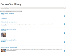 Tablet Screenshot of famous-star-disney.blogspot.com