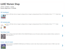 Tablet Screenshot of luxewomenshop.blogspot.com