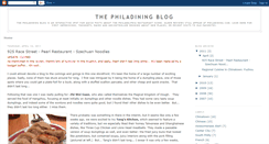 Desktop Screenshot of philadining.blogspot.com
