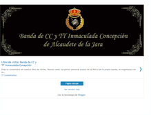 Tablet Screenshot of librodevisitasinmaculadaconcepcion.blogspot.com