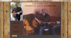 Desktop Screenshot of ian-mcmillan-guitar.blogspot.com