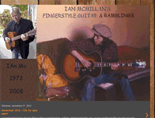 Tablet Screenshot of ian-mcmillan-guitar.blogspot.com