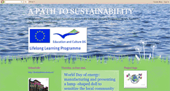 Desktop Screenshot of muresanuapathtosustainability.blogspot.com