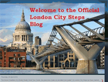 Tablet Screenshot of londoncitysteps.blogspot.com