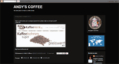 Desktop Screenshot of andyscoffee.blogspot.com