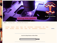Tablet Screenshot of histology-slides-database.blogspot.com