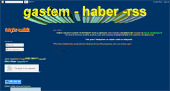 Desktop Screenshot of gastem.blogspot.com