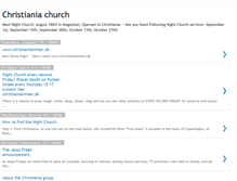 Tablet Screenshot of christianiachurch.blogspot.com