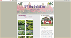 Desktop Screenshot of binausahaflora-hebit.blogspot.com