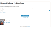 Tablet Screenshot of himnonacionaldehonduras.blogspot.com