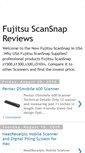 Mobile Screenshot of fujitsu-scansnap-reviews.blogspot.com