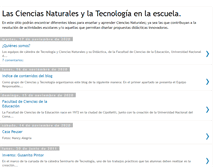 Tablet Screenshot of cienciasytecnologiasface.blogspot.com