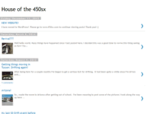 Tablet Screenshot of 450sx.blogspot.com