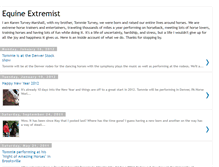 Tablet Screenshot of equineextremist.blogspot.com