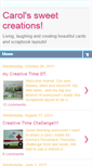 Mobile Screenshot of carolssweetcreations.blogspot.com