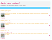 Tablet Screenshot of carolssweetcreations.blogspot.com