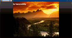 Desktop Screenshot of lahacendilla.blogspot.com