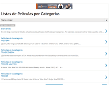 Tablet Screenshot of pelisportemas.blogspot.com