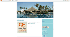 Desktop Screenshot of clubmedpuntacanatotalmakeover.blogspot.com