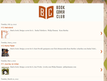 Tablet Screenshot of bookcoverclub.blogspot.com