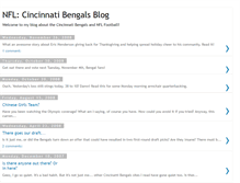 Tablet Screenshot of bengalsblog.blogspot.com