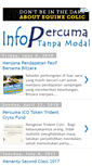 Mobile Screenshot of infotanpamodal.blogspot.com