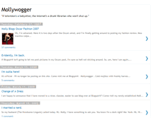 Tablet Screenshot of mollywogger.blogspot.com