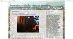 Desktop Screenshot of dijon-patrimoine.blogspot.com