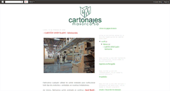 Desktop Screenshot of fabricacioncartonondulado.blogspot.com