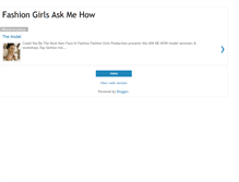 Tablet Screenshot of fashiongirlsaskmehow.blogspot.com