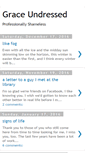 Mobile Screenshot of graceundressed.blogspot.com