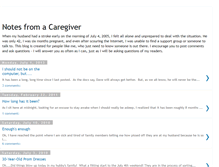 Tablet Screenshot of davescaregiver.blogspot.com